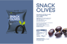 種無カラマタオリーブオレンジピール・ハーブ入